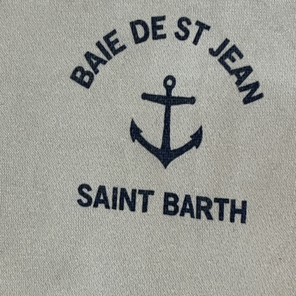 Brandy Melville John Galt Saint Barth Sweatshirt Cream Women’s One Size sz S - Picture 3 of 7